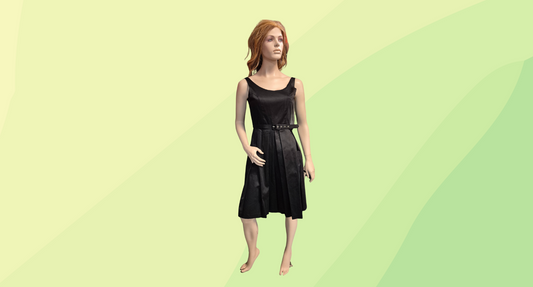 Retro Spec'd Clothing Vintage Style Dress - Size 12 - Black