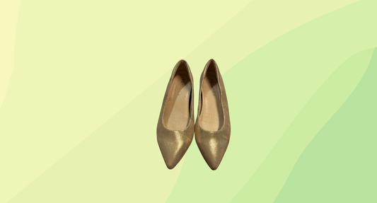 Frankie4 Poppy Flat - Size 8 - Gold