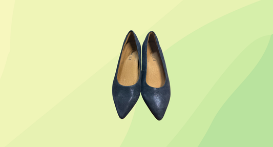 Frankie4 Poppy Flat - Size 7 - Navy