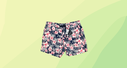 Sportscraft Mens Rodney Board Shorts RRP $89.99 - XL - Pink Flowers