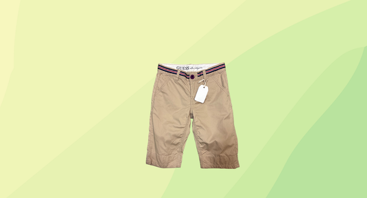 Guess Boys Shorts - Kids 8 - Tan