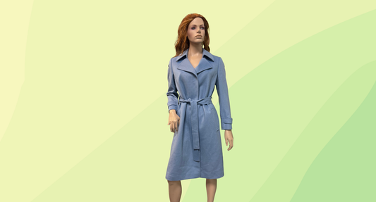 Sportscraft Woolblend Sena Coat RRP $489.99 - Size 10 - Powder Blue