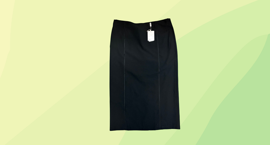 Queenspark Charlie Panelled Skirt RRP $199.95 - Size 16 - Black