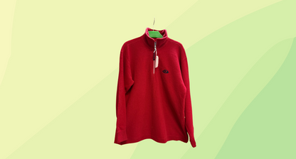 Global Culture Mens Merino Wool Sweater - M - Red