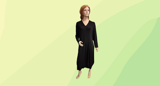 Foil Support Network Dress RRP $129.95 - XL - Black