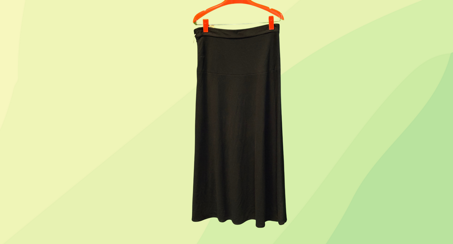 Carla Zampatti Maxi Skirt - Size 12 - Black