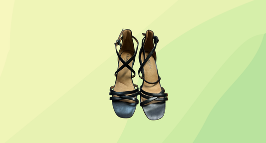 Frankie4 Resin Heel - Size 9 - Black