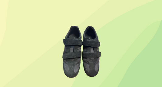 Colorado Yumi Velcro Shoes - Size 7.5 - Black