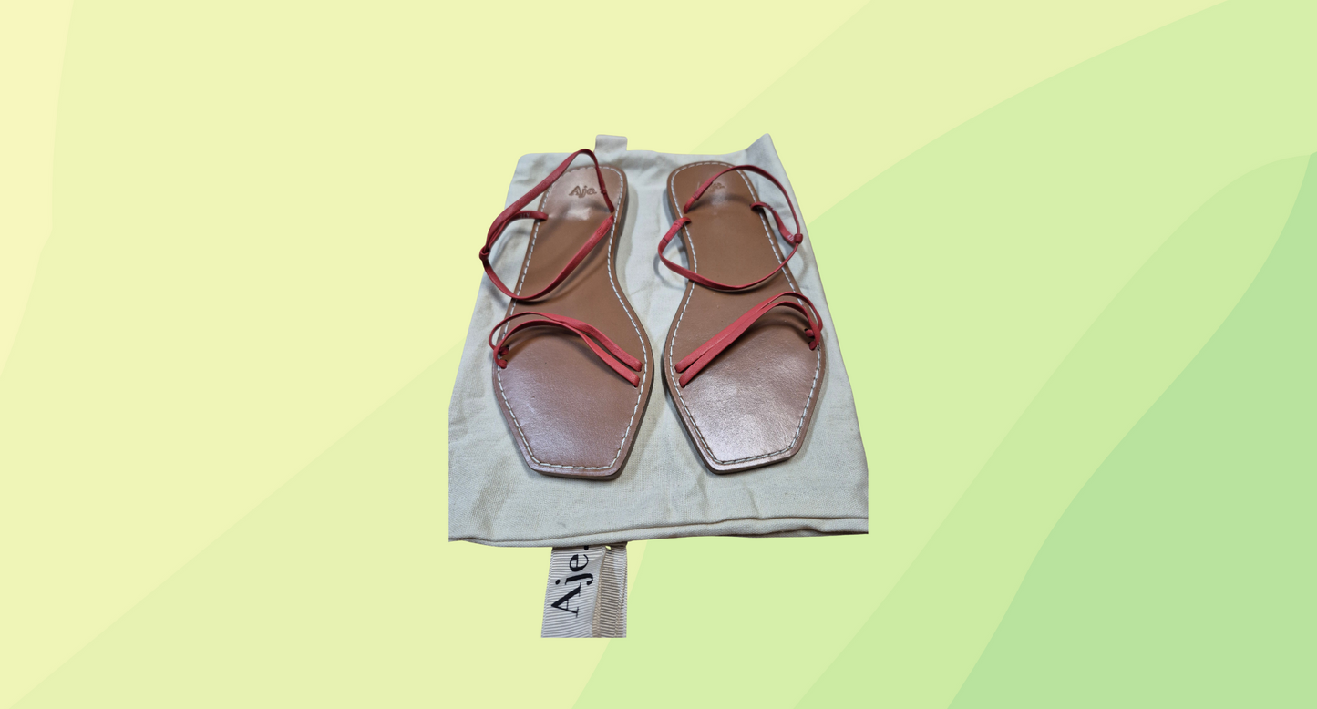 Aje Silvatica Fine Sandal - Size 35 - Coral