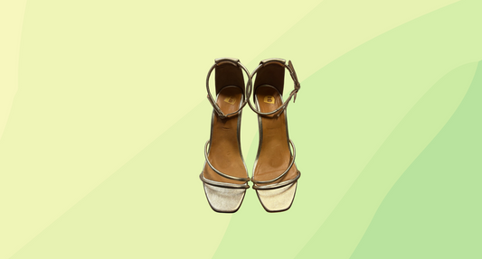 Bared Heels - Size 39 - Gold