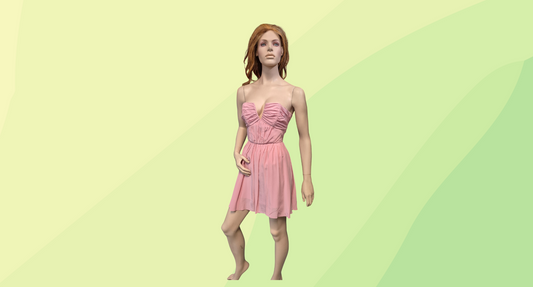 Zimmermann Strapless Mini Silk Dress - Size 2 - Pale Pink