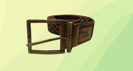 Rodd & Gunn Leather Belt - Wellsford Valley - 108cm