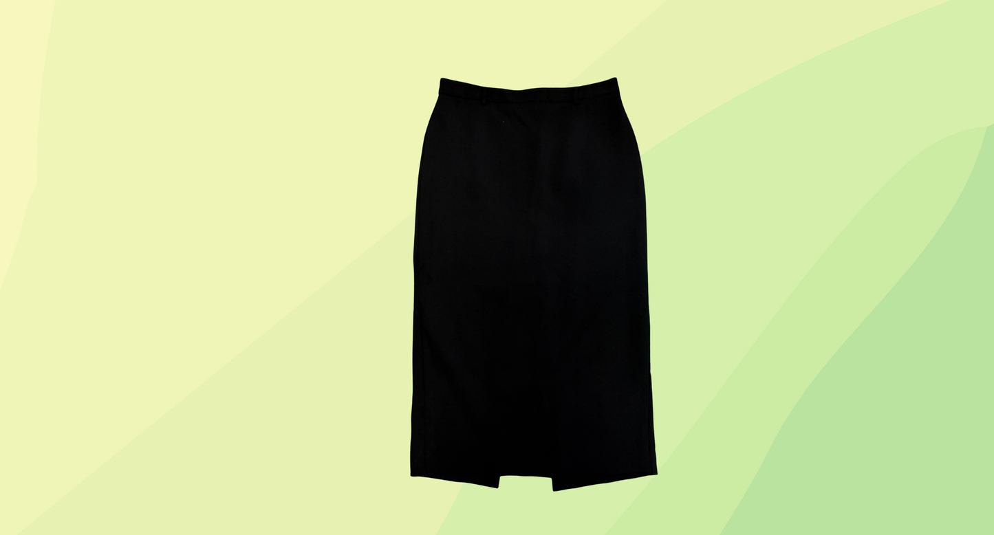 Forever New Samantha Column Skirt RRP $99.99 - Size 14 - Black