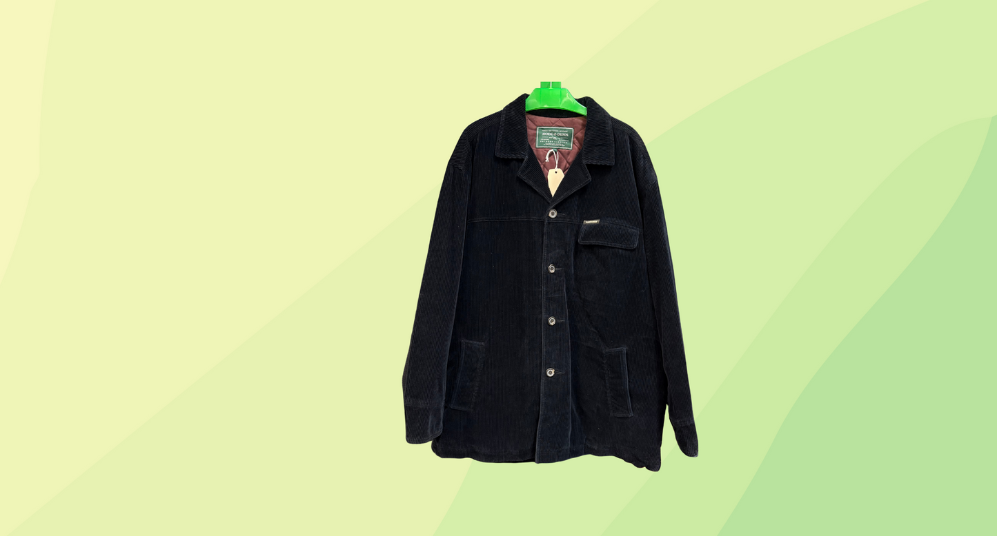 Rodd & Gunn Mens Corduroy Jacket - XXL - Navy