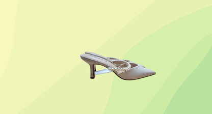 Betts Jasmine Slides - Size 7 - Ivory