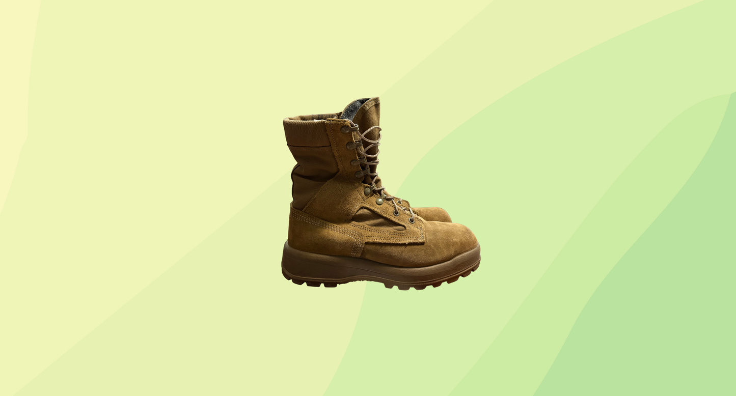 Belleville C790/Waterproof Flight and Combat Boot - Size 7.5 R - Coyote Brown