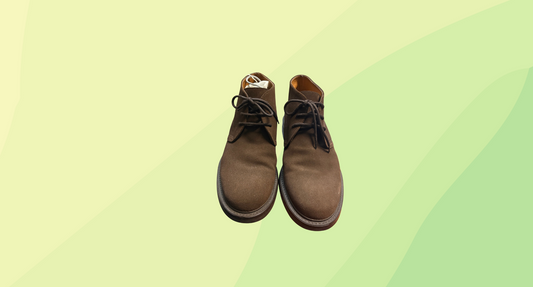 Goex Mens Suede Goecx Respira Boot (with dust bag) - Size 43 - Brown