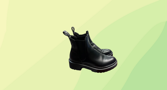 Schuh Camille Leather Chelsea Boots - Size 36 - Black