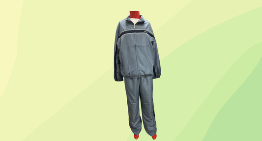 Reebok Essential Mens Suit - XL - Indigo Grey