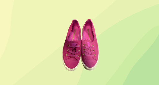 Converse Chuck Taylor Suede Ballet Flat - US 7 - Pink