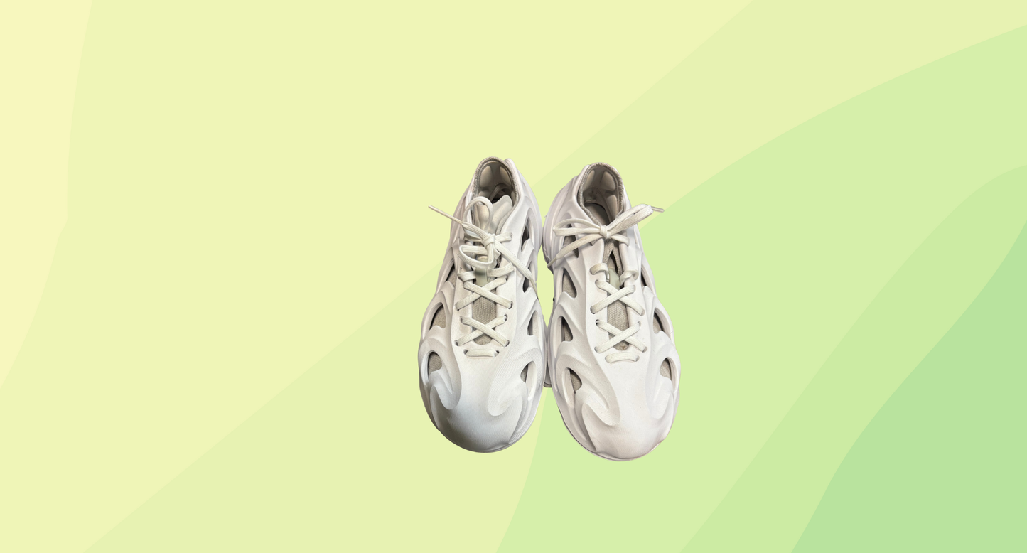 Adidas Mens AdiFOM Q Sneaker - US 9 - White Grey