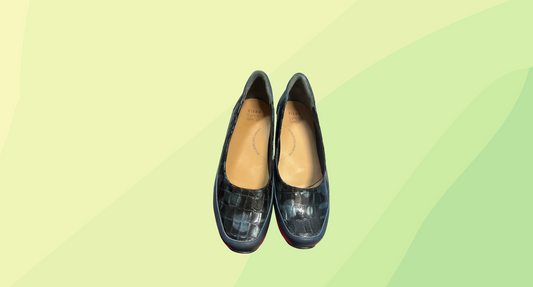 Ziera Cullenz XW Leather Heel RRP $230 - Size 41 - Navy