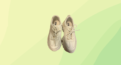Staccato Chunky Sneaker - Size 7 - Off White
