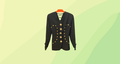 Gemma Kahng Blazer - Size 4 - Black