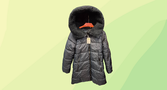 Steve Madden Puffer Parka - S - Black