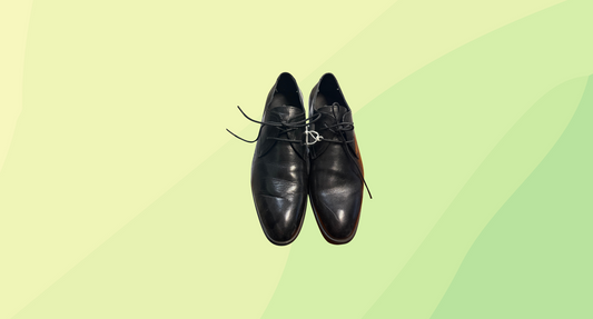 Davinci Mens Bentley Leather Dress Shoes - Size 8 - Black