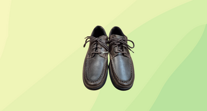 Rockport Walkability Men's leather Moc Toe Shoe - Size 7.5 - Brown