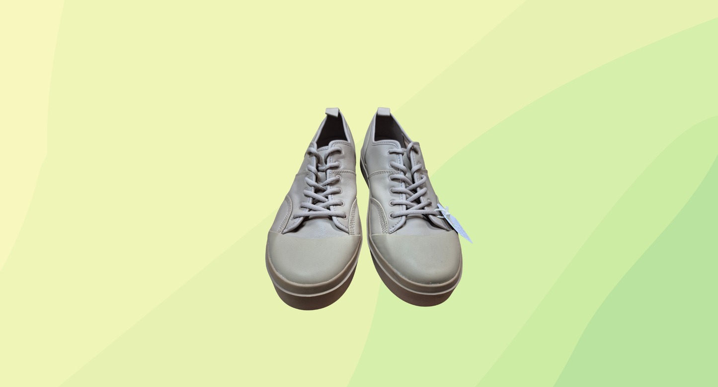 Calvin Klein Low Line Lace-Up Sneakers - Size 11 - Tan