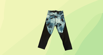 Adidas Climalite Leggings - XS - Black/Teal