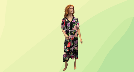 Taking Shape Grandiflora Roses Maxi Dress RRP $199.95 - Size 16 - Floral Pink