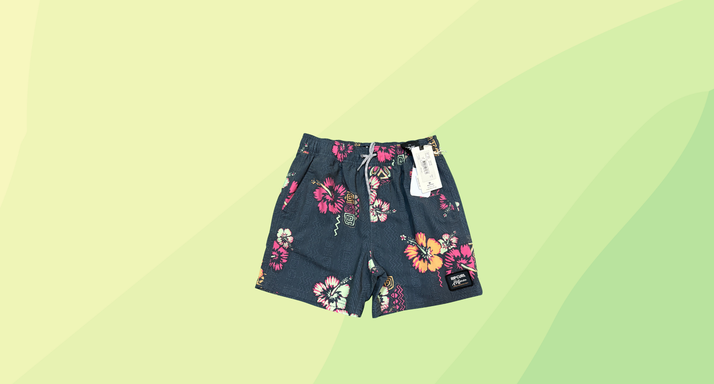 Ripcurl Hoffman Volley Boys Shorts RRP $49.99 - Kids 10 - Navy