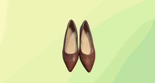 Frankie4 Poppy Flat - Size 7.5 - Dusty Pink