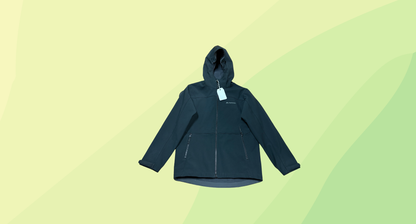 Macpac Sabre Kids Hoody Jacket RRP $149.99 - Size 10 - Black