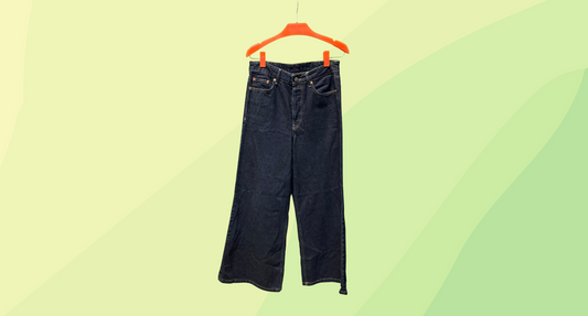 Raey Wide Leg Jeans - Size 26 - Denim