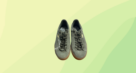 Puma Suede Gum Trainers - W6 - Olive