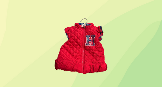 Tommy Hilfiger Baby Girl Vest - 6-9m - Red