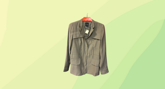 SABA Tamara Jacket - Size 6 - Khaki Green