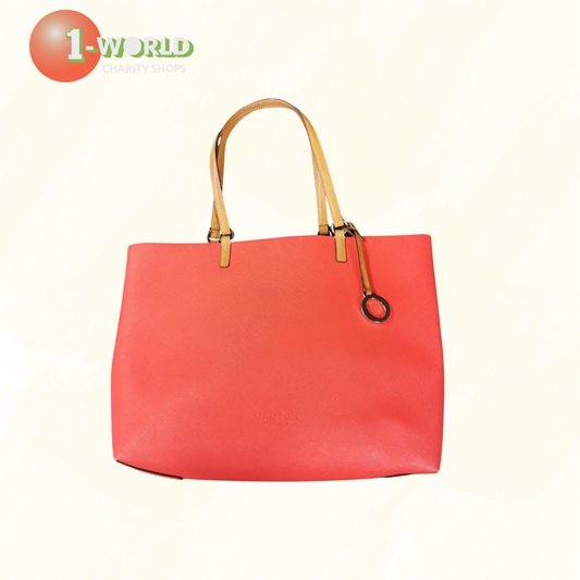 Orton Leather Shoulder Bag - Red