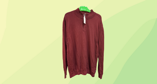 Hugo Boss Mens Knit Sweater - XXL - Maroon