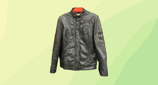 James & John Exstasy Leather Jacket - S - Black