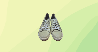 Josef Seibel Claire Leather Sneakers - Size 39 - Olive