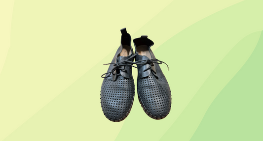 Midas Brooks Leather Shoe - Size 39 - Black