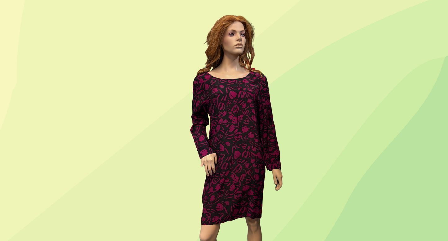 Capture Shift Dress RRP $89.99 - Size 14 - Pink Floral