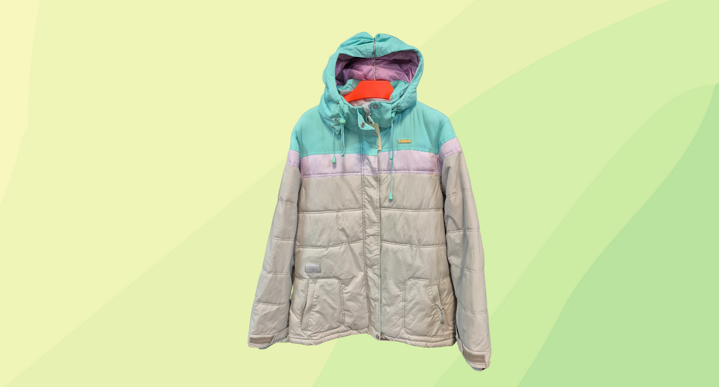 Rojo Outerwear Jacket - XL - Grey/Blue/Violet