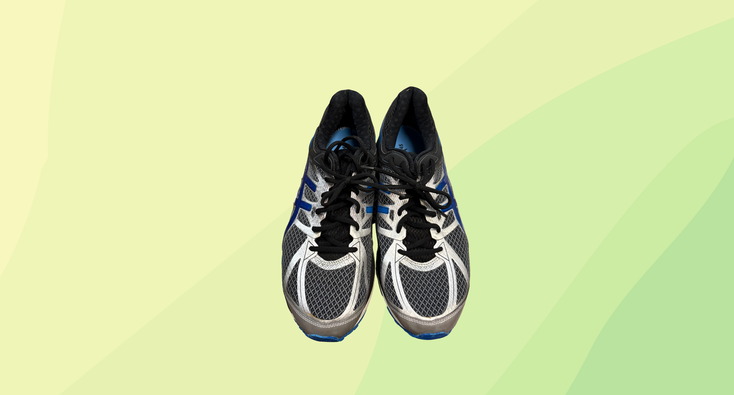 Asics Mens Gel-Cumulus 17 Runners - US 13 - Grey/Blue