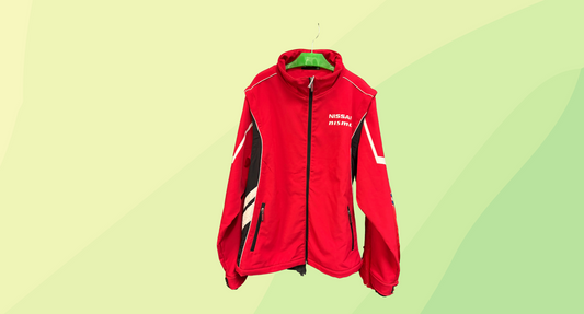 Nissan Nismo Mens Soft Shell Jacket - Removable Arms - 3XL - Red
